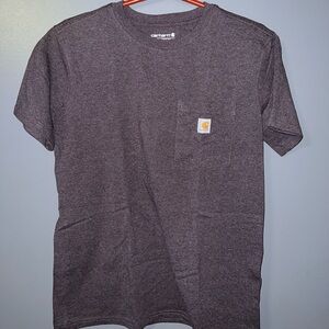Carhartt Purple Short Sleeve Pocket Tee